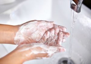 3 quick tips for avoiding germs include washing hands