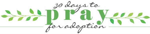 click to get 30 days of prayer ideas!