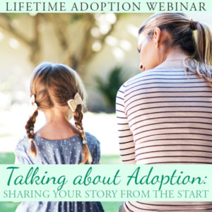 Talking About Adoption With Your Child, part of online training