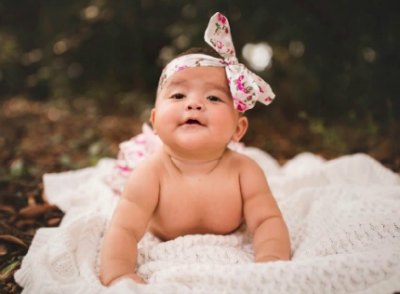 Infant adoption photo shoot
