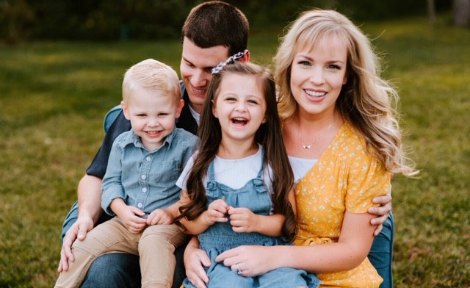Lifetime adoptive couple Luke and Lindsay with their children have looked at their life insurance needs