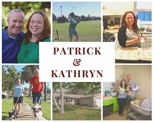 Hopeful adoptive loving Catholic couple Patrick and Kathryn in Florida
