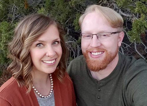 Hopeful adoptive parents Chris and Casey in New Mexico