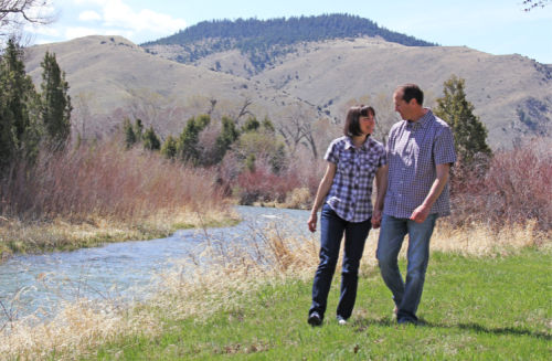 Hopeful adoptive parents in Montana, Buck and Veronique